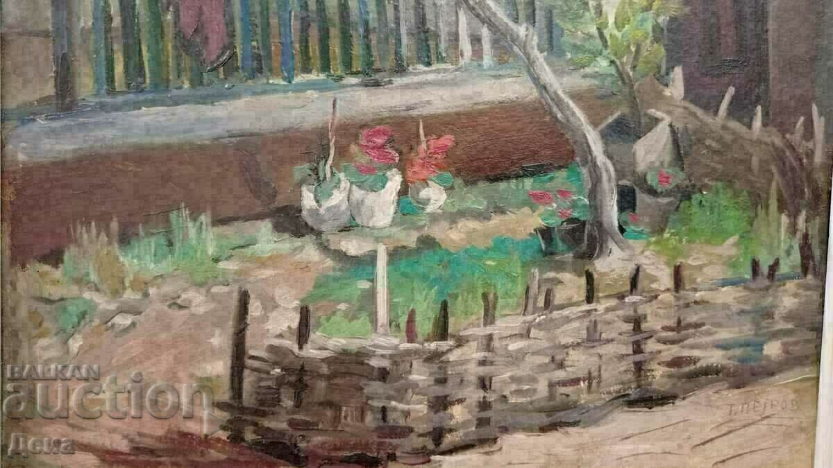 Auction Todor Petrov, Oil PAINTING 1949 Auction Todor Petrov, Oil PAINTING 1949