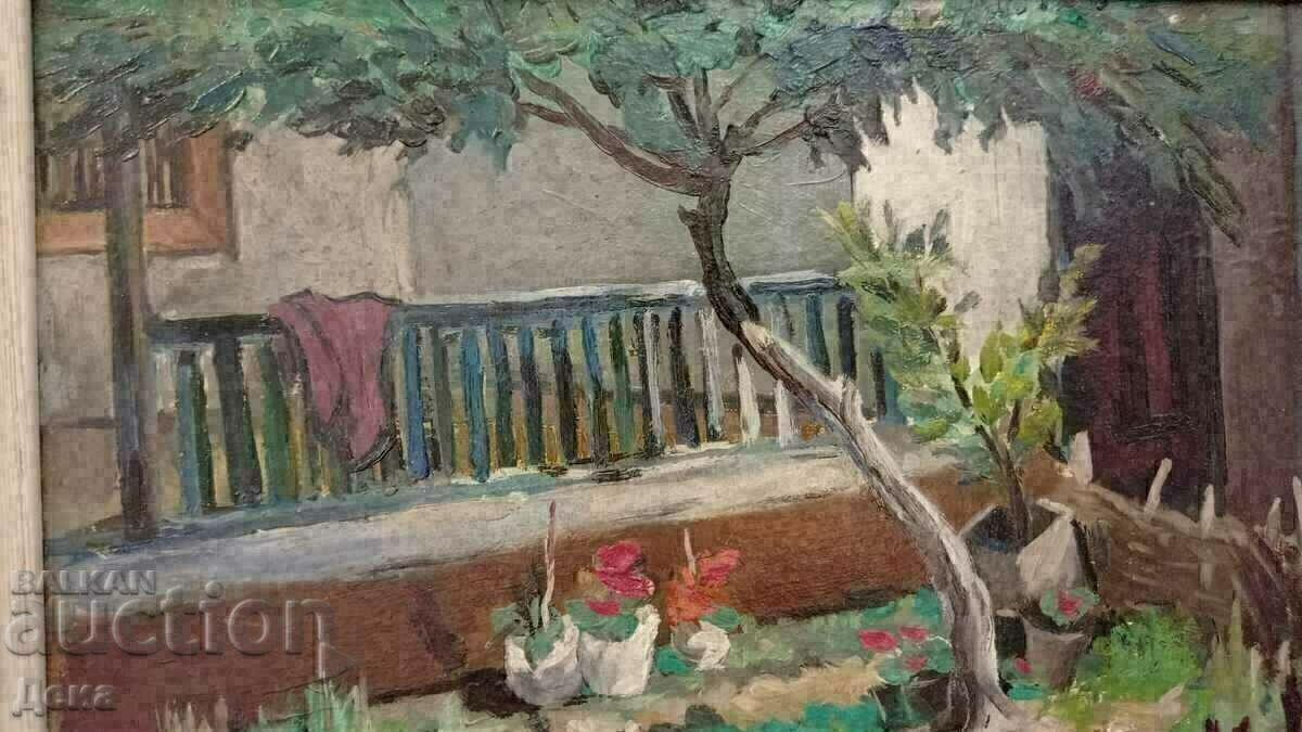 Livrarea Todor Petrov, Pictură în ulei 1949
