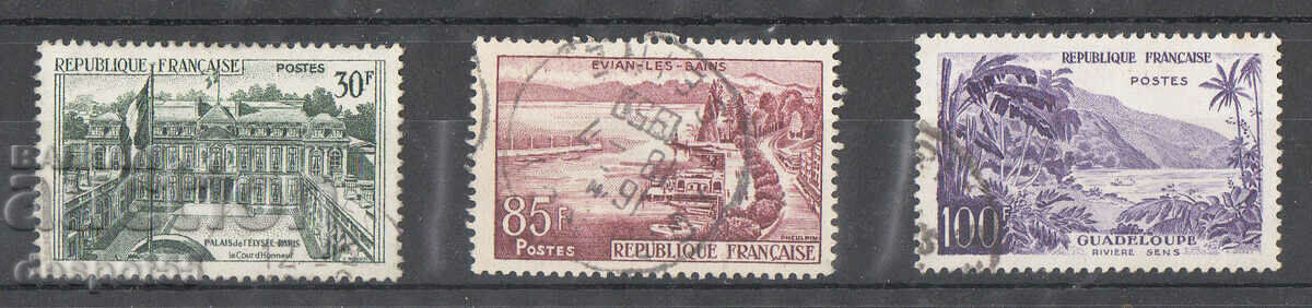 1959. Franța. Seria de turism.