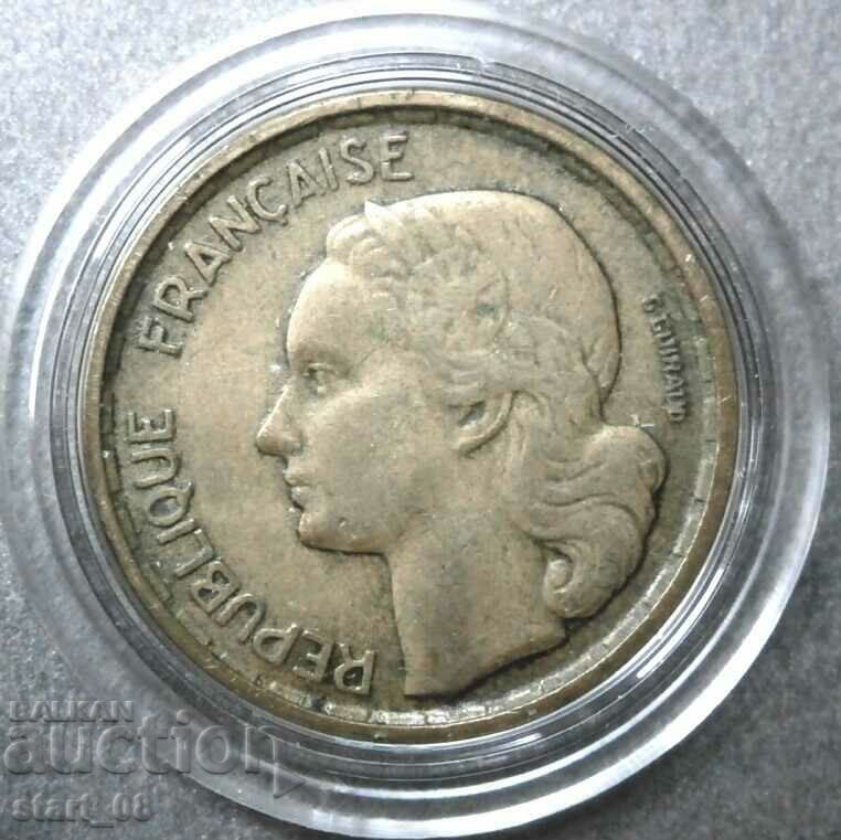 Франция 10 франка 1952