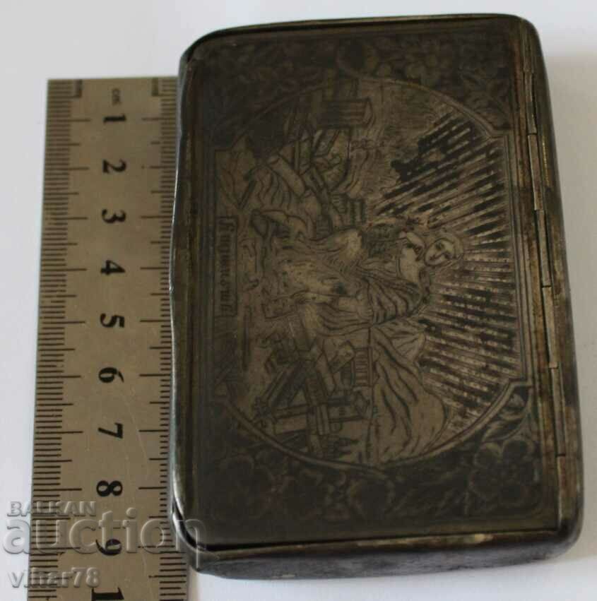 Old silver-plated box - 1915 - 5 Old silver-plated box - 1915 - 5