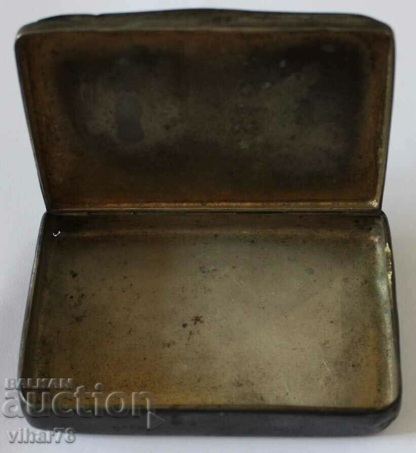 Old silver-plated box - 1915 - 6 Old silver-plated box - 1915 - 6