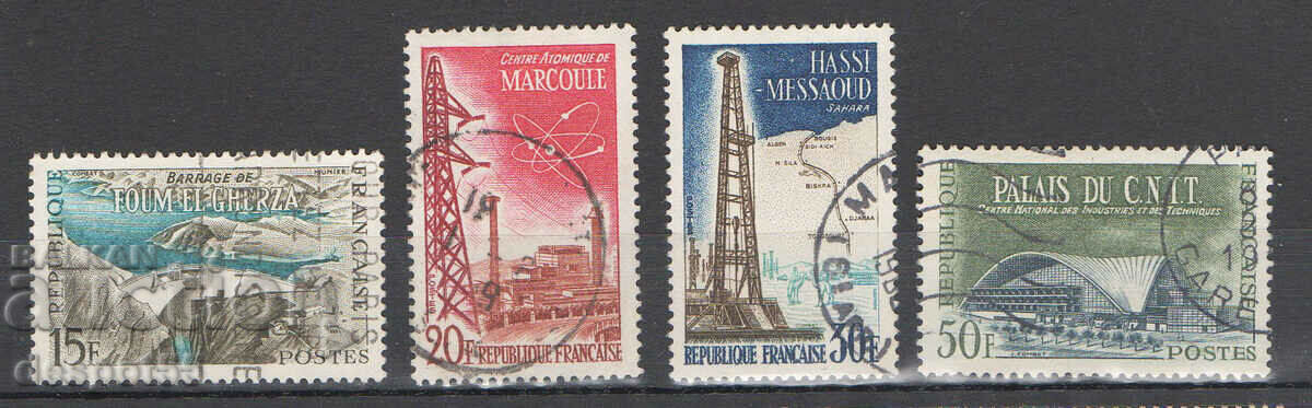 1959. Franța. Proiecte finalizate franceză. Două serii.