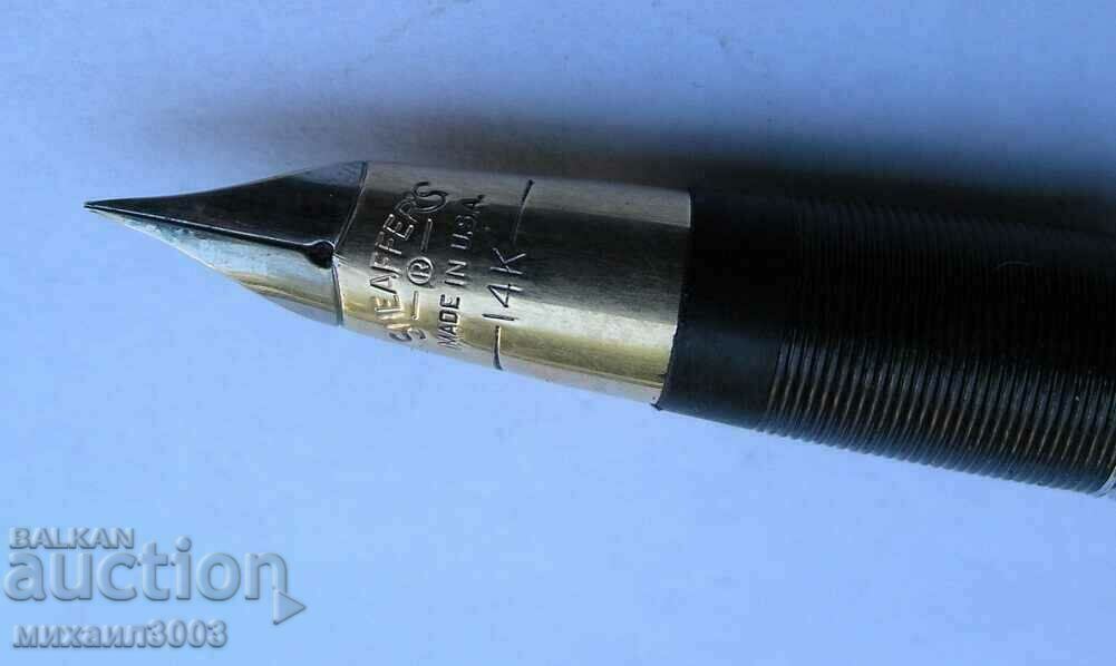 Доставка на АМЕРИКАНСКА ПОЗЛАТЕНА ПИСАЛКА SHEAFFER СЪС ЗЛАТНО ПЕРО 14 КТ Доставка на АМЕРИКАНСКА ПОЗЛАТЕНА ПИСАЛКА SHEAFFER СЪС ЗЛАТНО ПЕРО 14 КТ