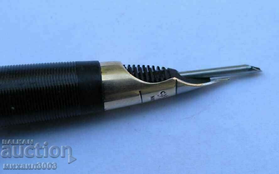 АМЕРИКАНСКА ПОЗЛАТЕНА ПИСАЛКА SHEAFFER СЪС ЗЛАТНО ПЕРО 14 КТ - 5 АМЕРИКАНСКА ПОЗЛАТЕНА ПИСАЛКА SHEAFFER СЪС ЗЛАТНО ПЕРО 14 КТ - 5