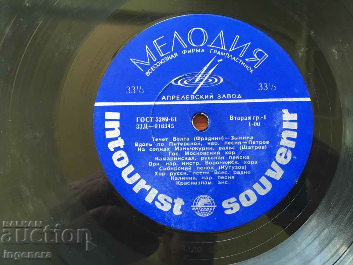 RECORD GRAMOPHONE LARGE with price 5.00 BGN | € 2.56 RECORD GRAMOPHONE LARGE with price 5.00 BGN | € 2.56