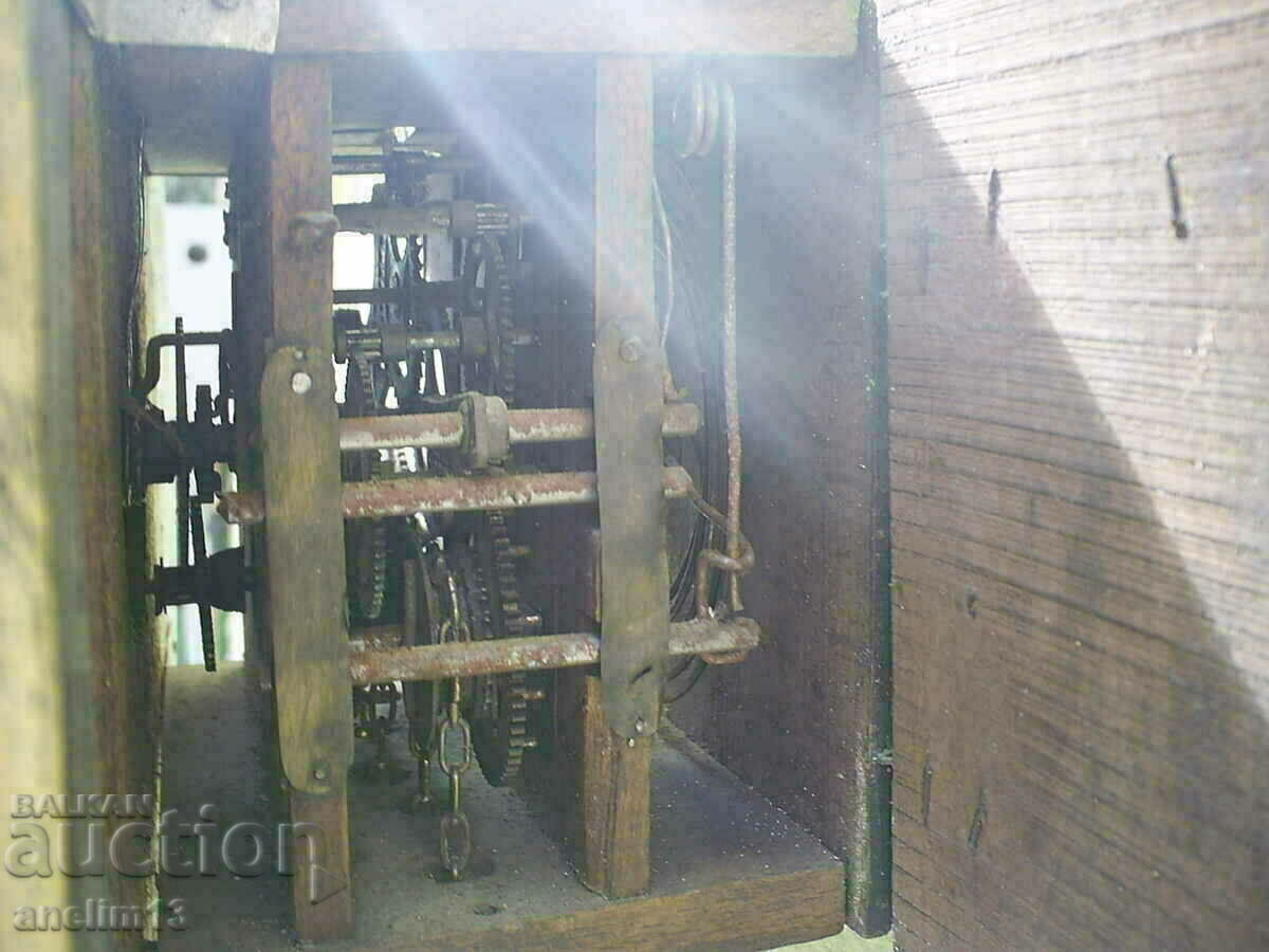 UNIQUE OLD WALL CLOCK SCHWARZWALD WITH ALARM CLOCK - 7 UNIQUE OLD WALL CLOCK SCHWARZWALD WITH ALARM CLOCK - 7