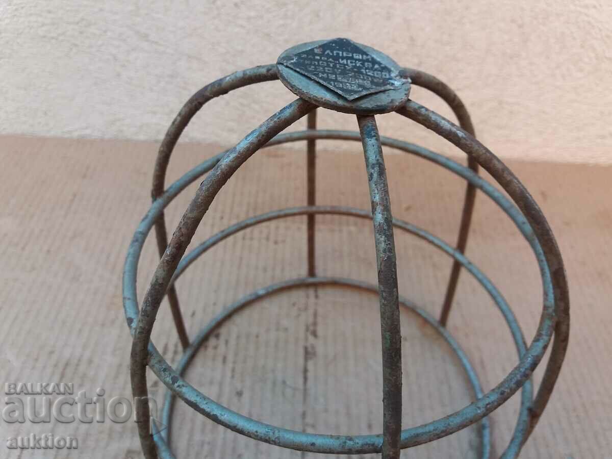 Auction  MASSIVE METAL FUSE FROM INDUSTRIAL LAMP