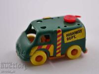 Cărucior mic din plastic jucării pentru copii „kinder surprise”.