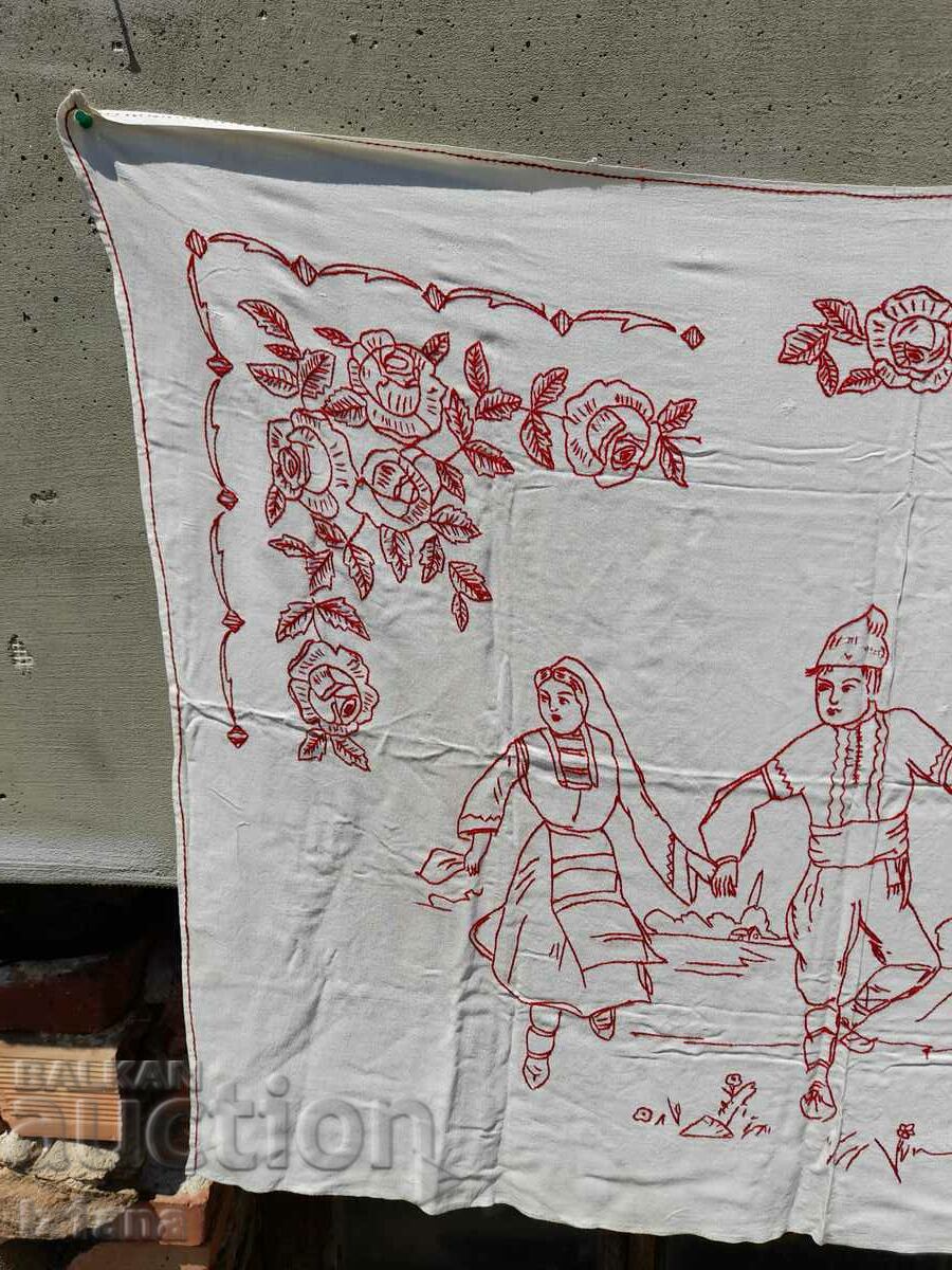 Licitație kovyor antic brodate, capac de perete Licitație kovyor antic brodate, capac de perete