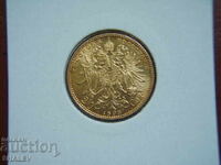 20 Κορόνα 1898 Αυστρία (20 korona Avstriya) - AU+ (χρυσός)