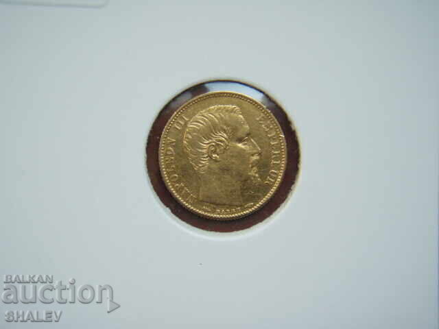 5 franci 1854 A Franța (5 franci Franța) - AU (aur) - 5