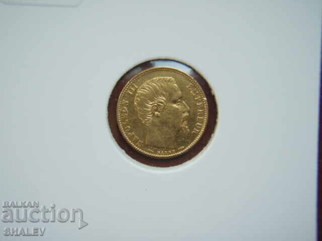 5 franci 1854 A Franța (5 franci Franța) - AU (aur) - 6