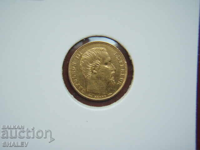 5 Francs 1854 A France (5 Francs France) - AU (gold) - 7 5 Francs 1854 A France (5 Francs France) - AU (gold) - 7