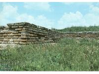Old card - Pliska, Third fortification belt