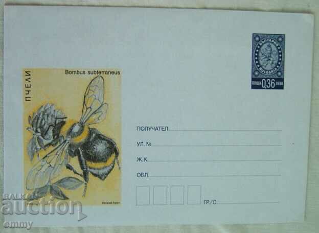 IPTZ 36th article - Postal envelope Bees, 2003