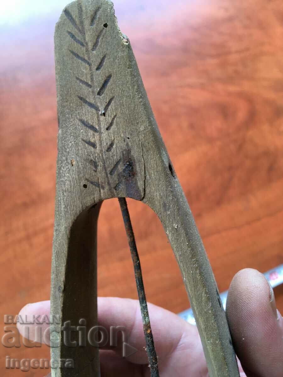 SHUTTLE WIRING STAN ETHNIC WOOD ANTIQUE - 6 SHUTTLE WIRING STAN ETHNIC WOOD ANTIQUE - 6