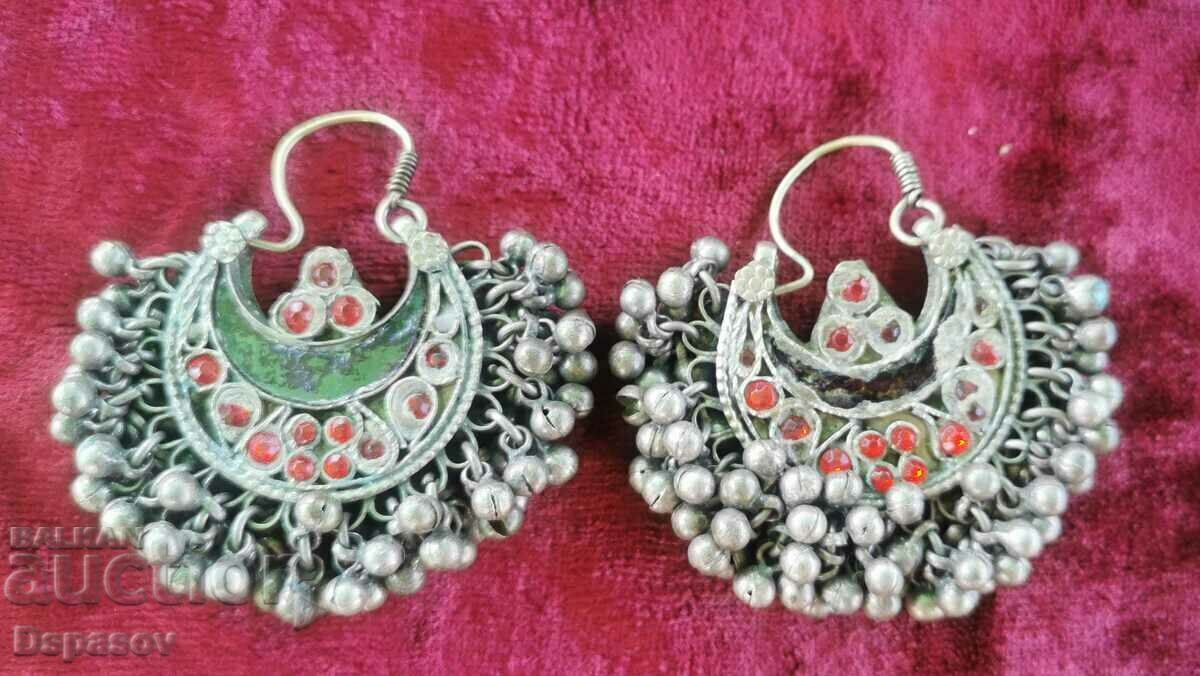 Unique Vintage Sachan Silver Earrings