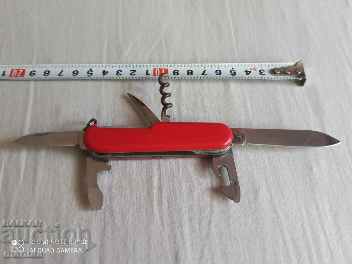 Multifunctional original Swiss pocket knife with price 59.00 BGN | € 30.17 Multifunctional original Swiss pocket knife with price 59.00 BGN | € 30.17
