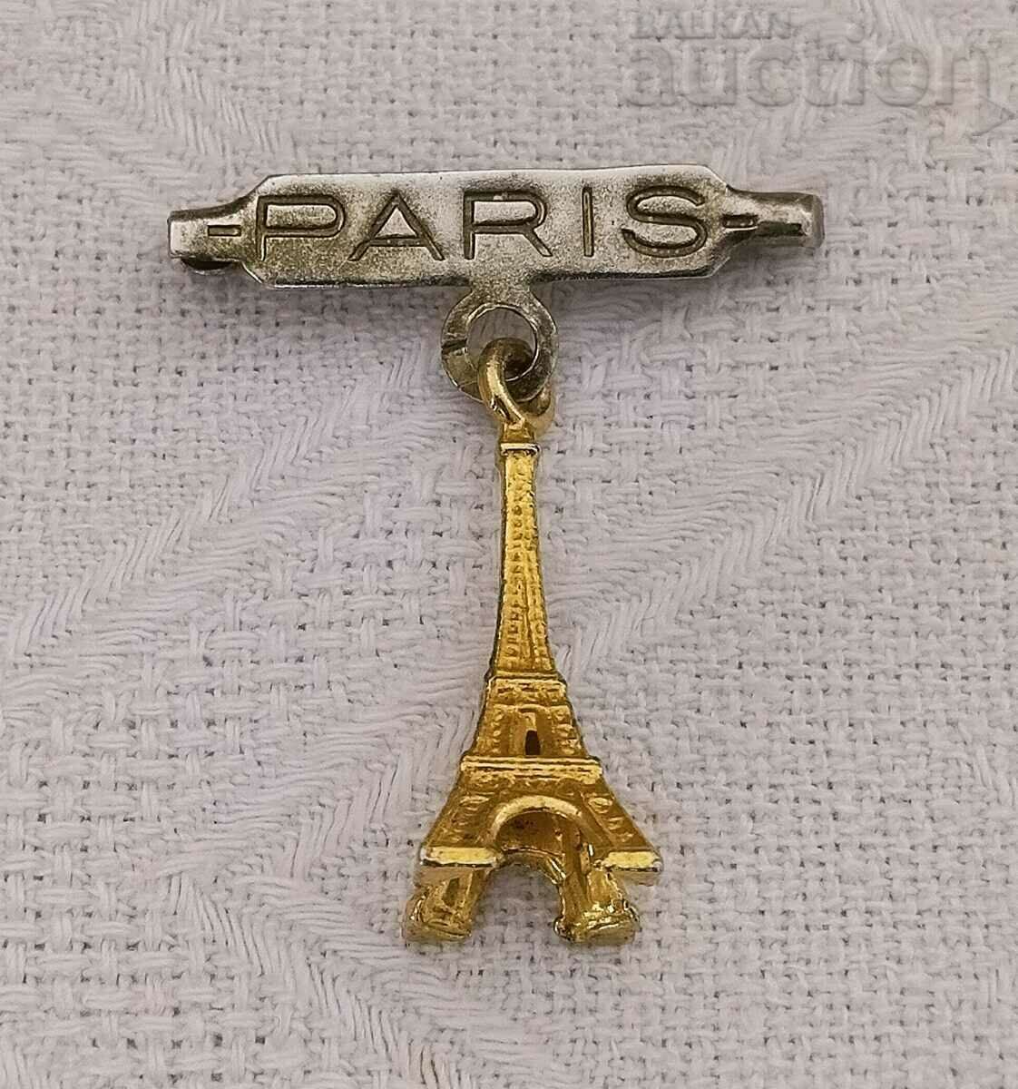 PARIS PARIS EIFFEL TOWER BADGE