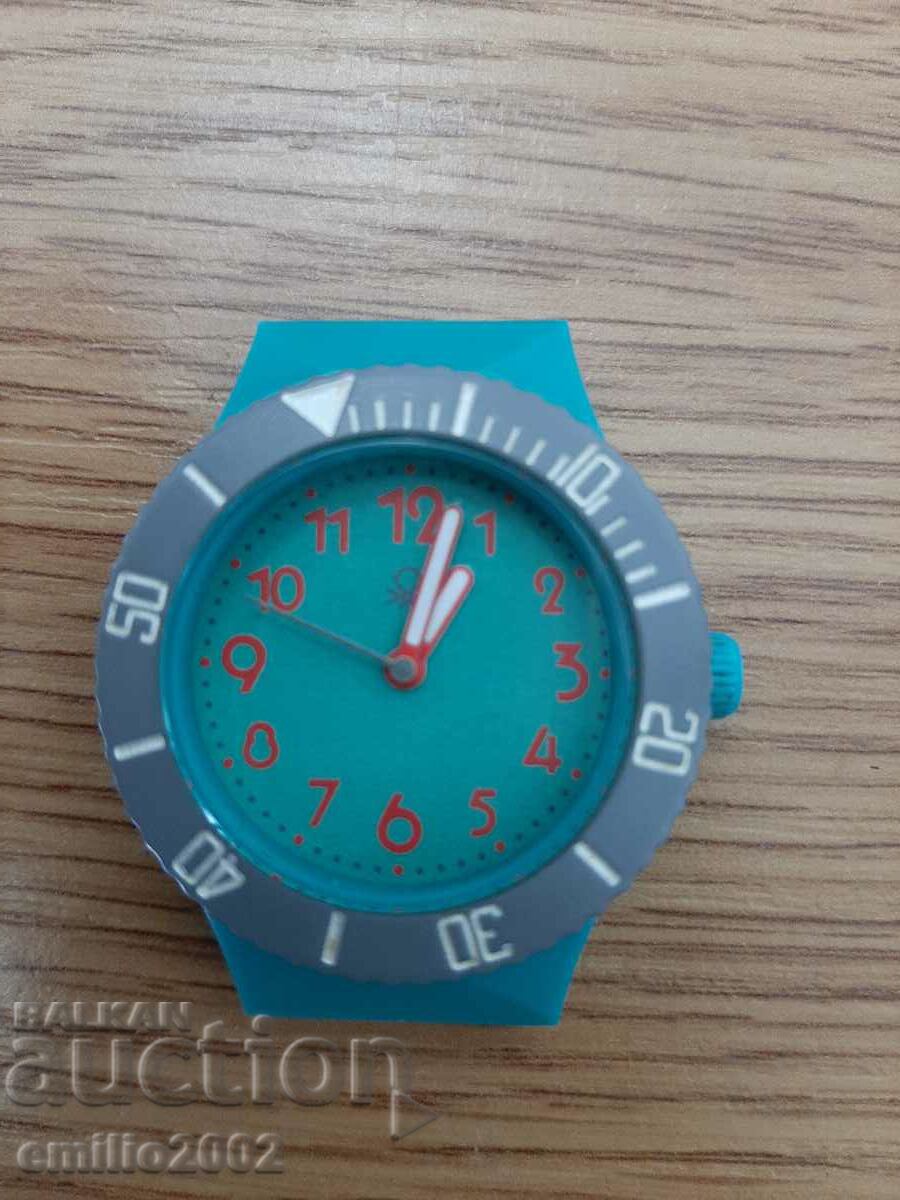 Auction Benetton collector's watch Auction Benetton collector's watch