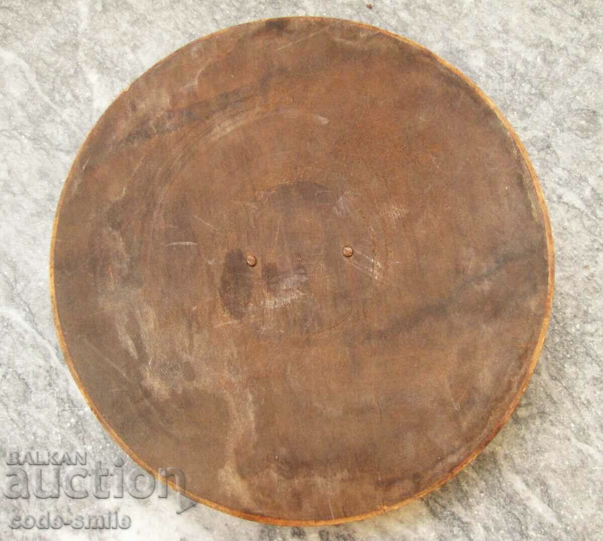 Old vintage wooden advertising panel wood carving - 7 Old vintage wooden advertising panel wood carving - 7