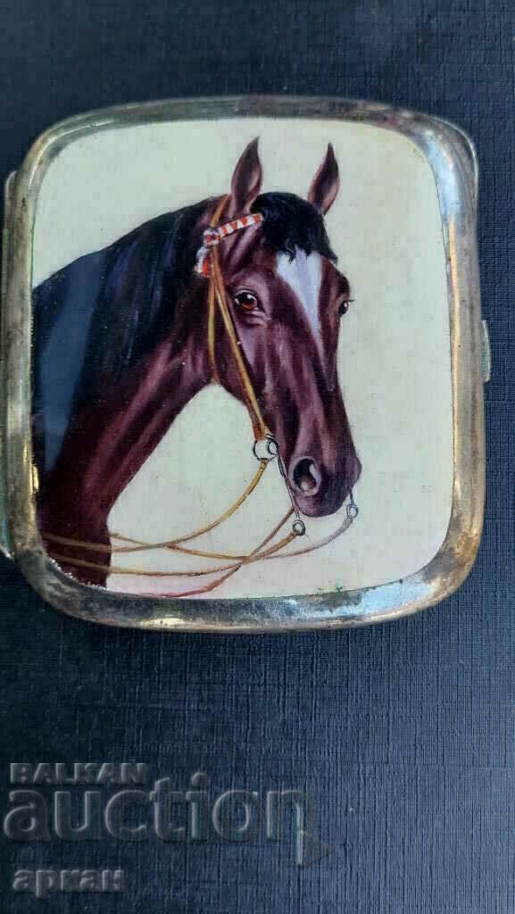 old snuff box with porcelain - 6 old snuff box with porcelain - 6