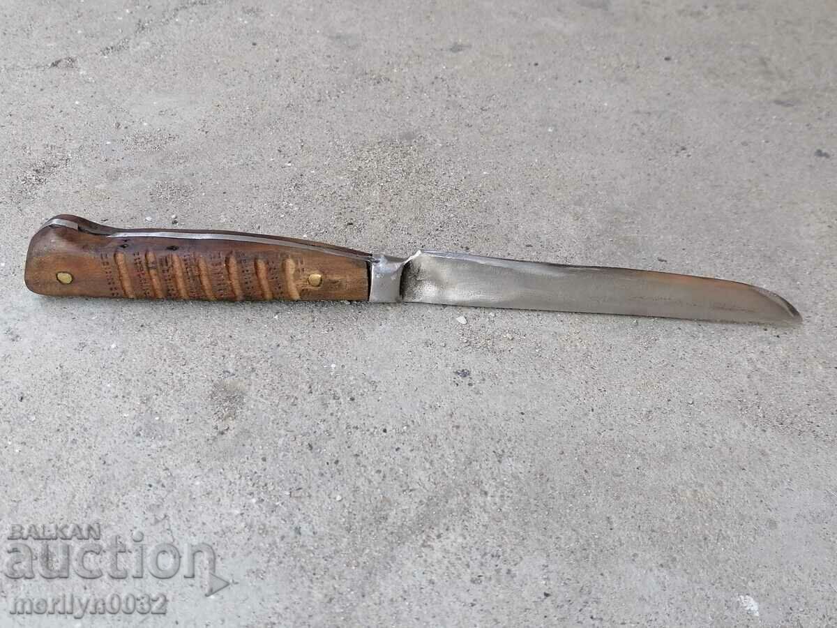 Доставка на Стар нож с кания от кожа острие Доставка на Стар нож с кания от кожа острие