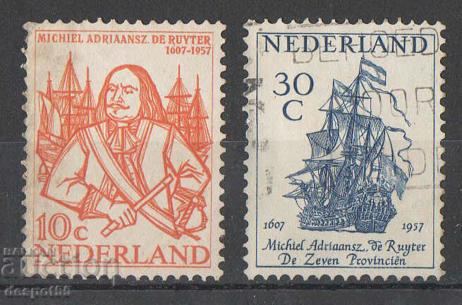 1957. Olanda. 350 de ani de la nașterea lui Reuter.