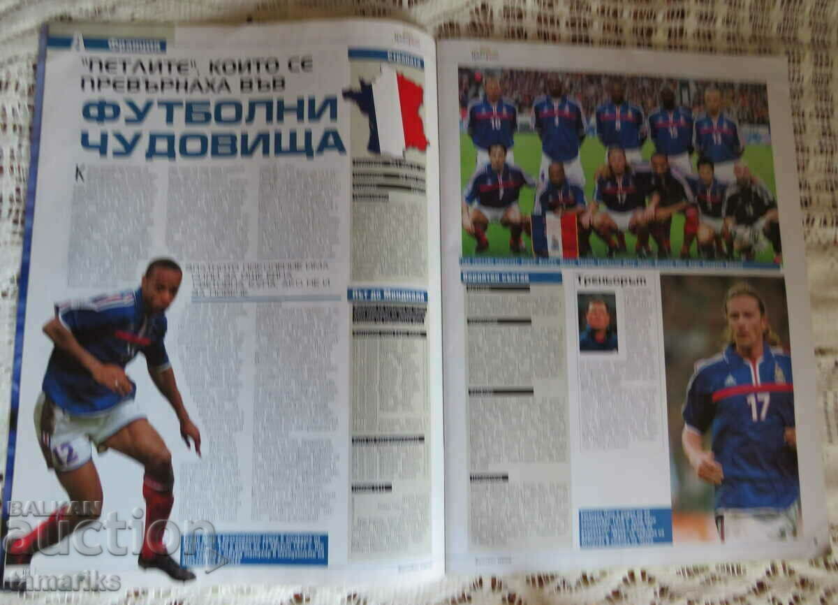 Auction  OLD SPORTS MAGAZINE SOCCER WORLD CUP 2002