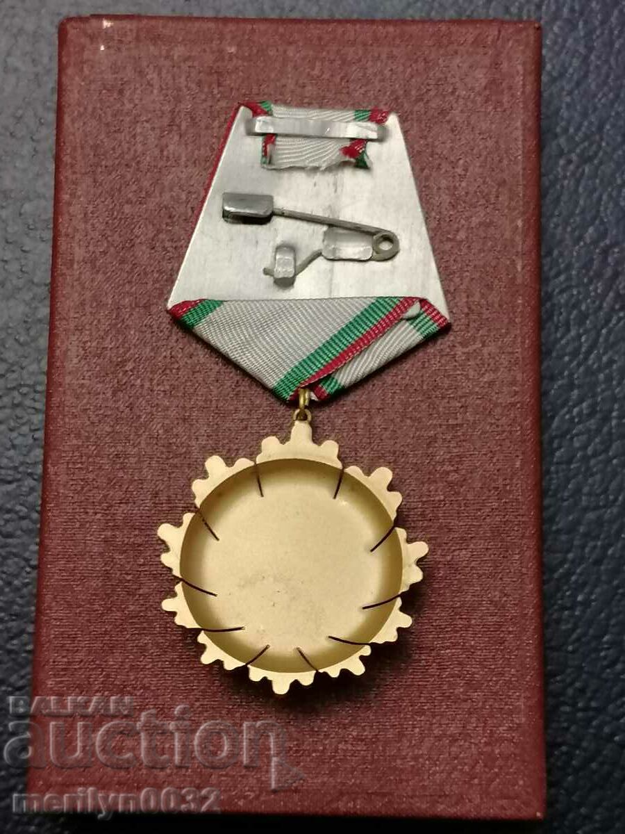 Delivery of Order of the People's Republic of Bulgaria 1st degree