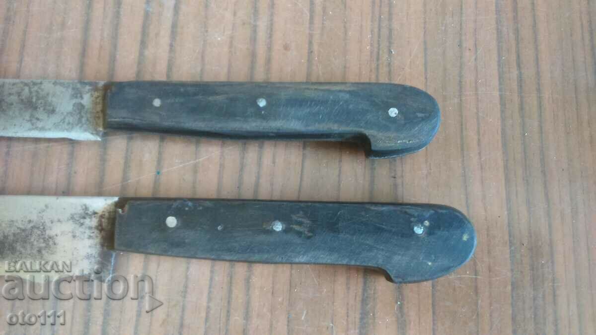 Auction OLD KNIFE - KNIVES - BLACKSMITH - 2 pieces Auction OLD KNIFE - KNIVES - BLACKSMITH - 2 pieces