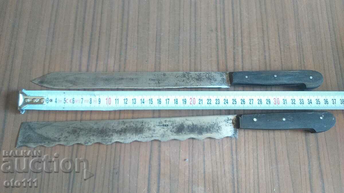 OLD KNIFE - KNIVES - BLACKSMITH - 2 pieces