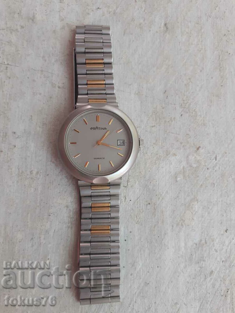 Men's wristwatch Pratina with price 140.00 BGN | € 71.58 Men's wristwatch Pratina with price 140.00 BGN | € 71.58