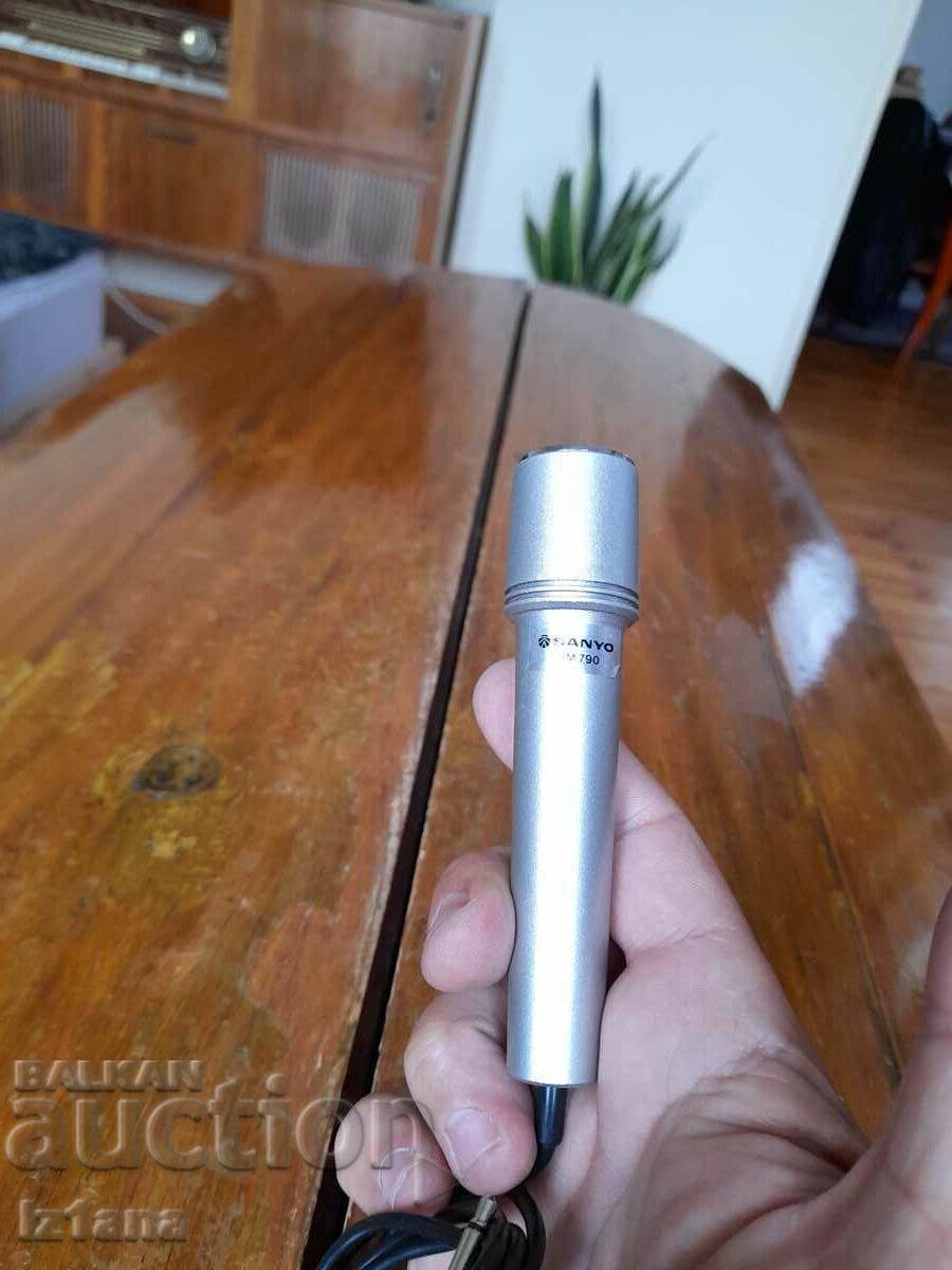Old Sanyo HM 790 microphone with price 12.00 BGN | € 6.14