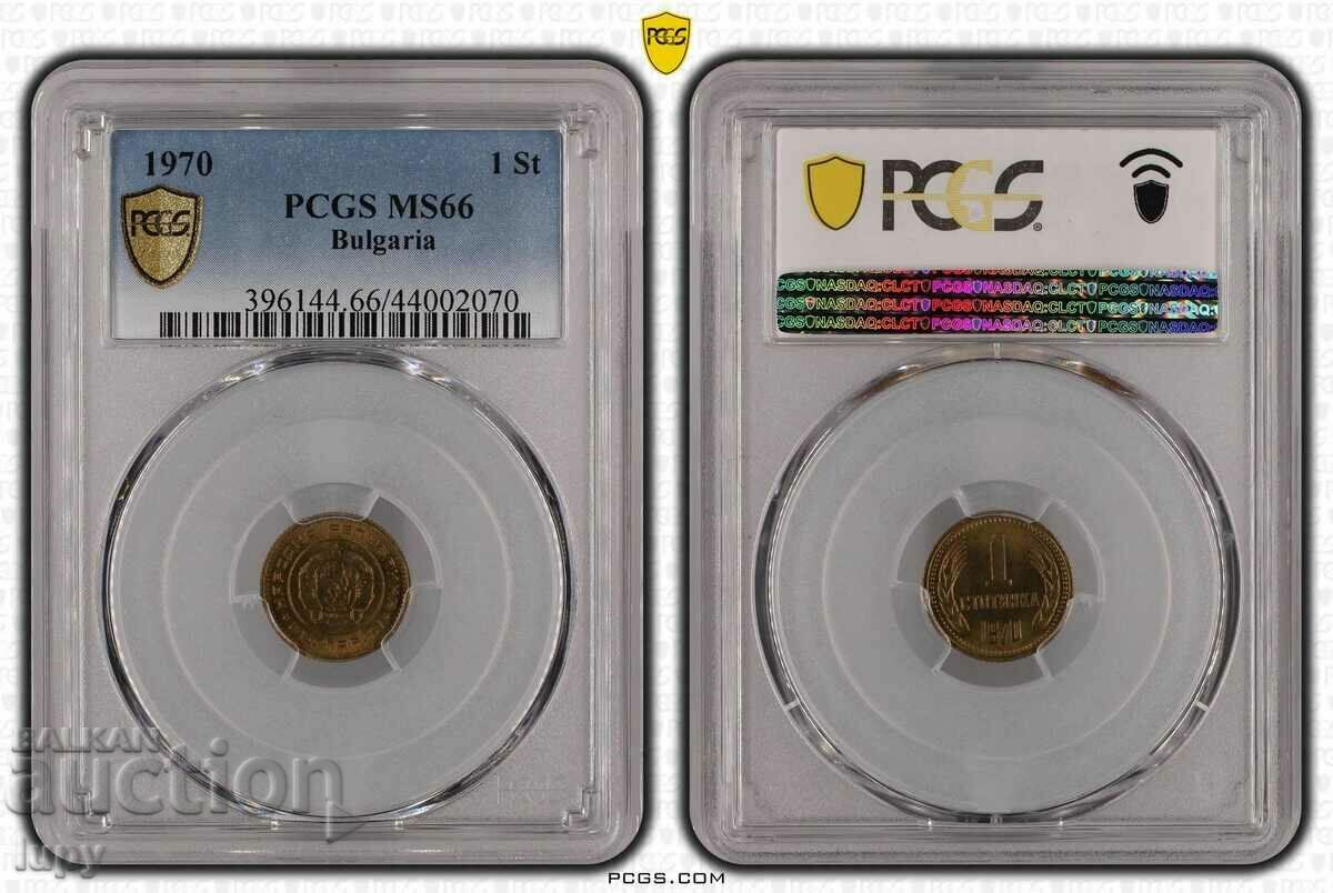 1 CENT 1970 MS66 - PCGS
