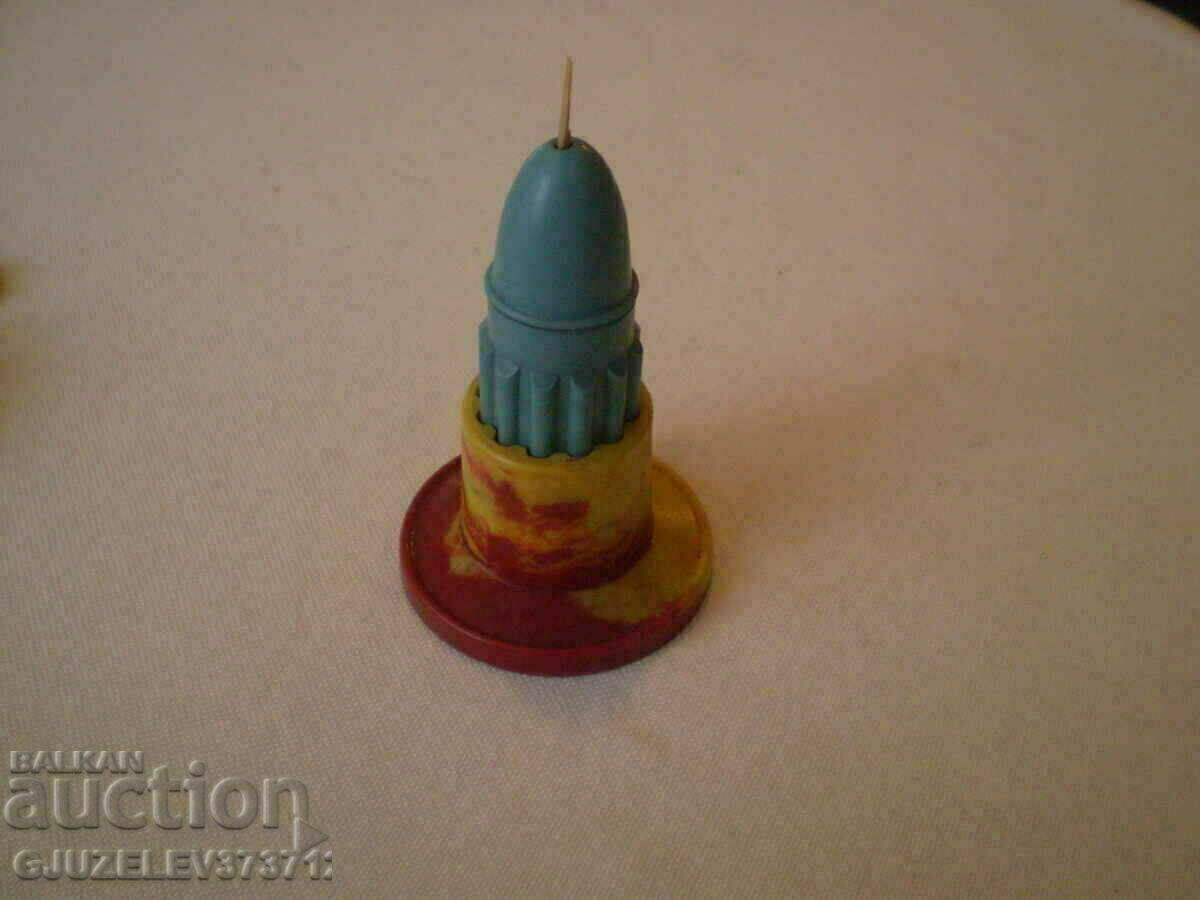 Old toothpick holder multicolored bakelite - 7 Old toothpick holder multicolored bakelite - 7