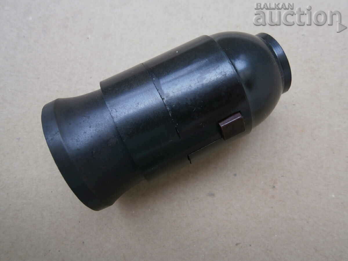 vintage industrial lamp socket socket with key with price 25.00 BGN | € 12.78