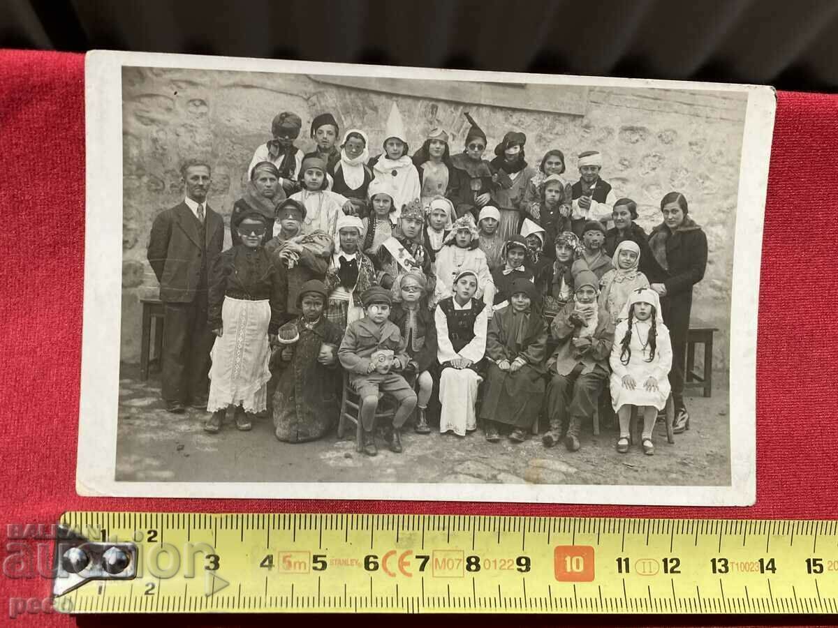Varna School "St. Athanasius" Masquerade Students old photo - 6 Varna School "St. Athanasius" Masquerade Students old photo - 6