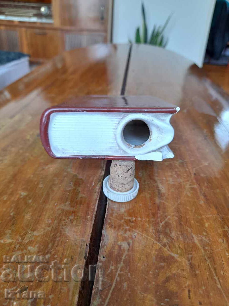 Old porcelain bottle, souvenir - 7 Old porcelain bottle, souvenir - 7