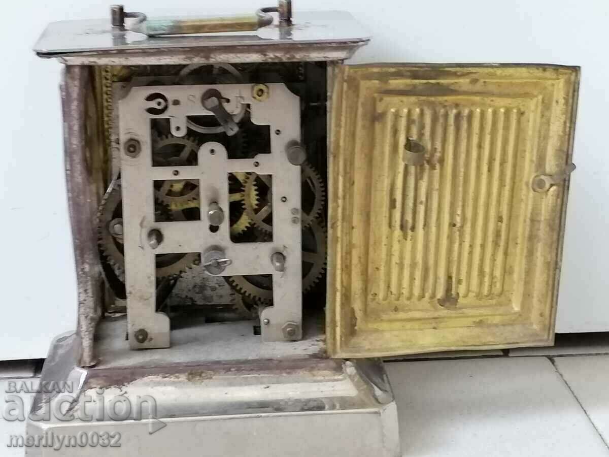 Auction  German Kenzle Joker Dial Alarm Clock