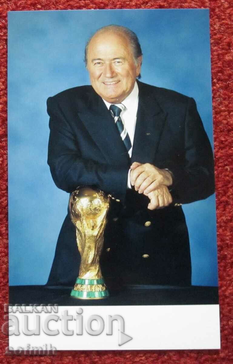football photo Sepp Blatter