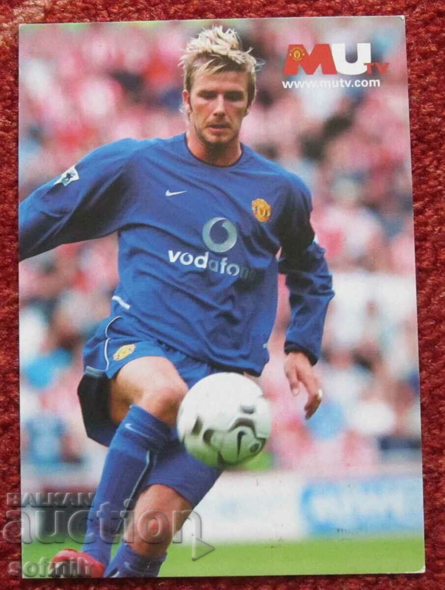 football card Beckham