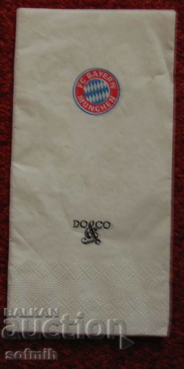soccer napkin Bayern