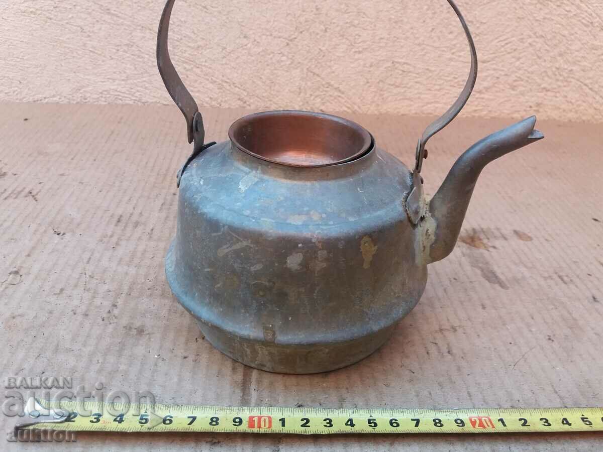 Auction SOLID BRONZE KETTLE, RITUAL - EXCELLENT Auction SOLID BRONZE KETTLE, RITUAL - EXCELLENT