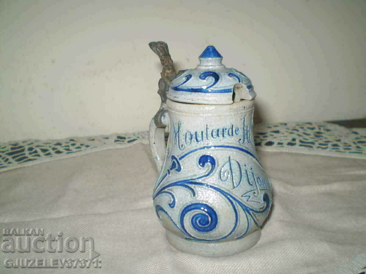 Γερμανία Παλαιά κεραμική κανάτα γάλακτος με τιμή 95.00 BGN | € 48.57 Γερμανία Παλαιά κεραμική κανάτα γάλακτος με τιμή 95.00 BGN | € 48.57