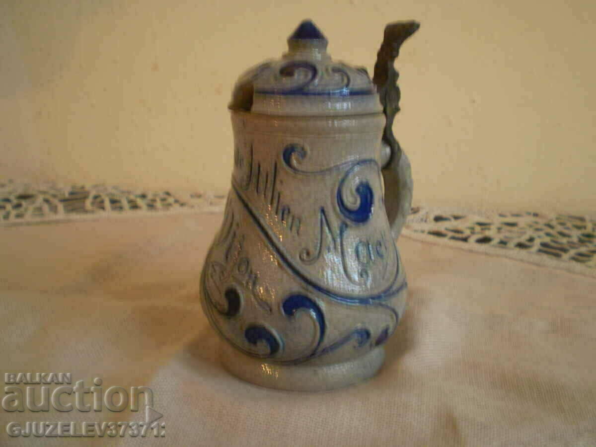 Δημοπρασία Γερμανία Παλαιά κεραμική κανάτα γάλακτος Δημοπρασία Γερμανία Παλαιά κεραμική κανάτα γάλακτος