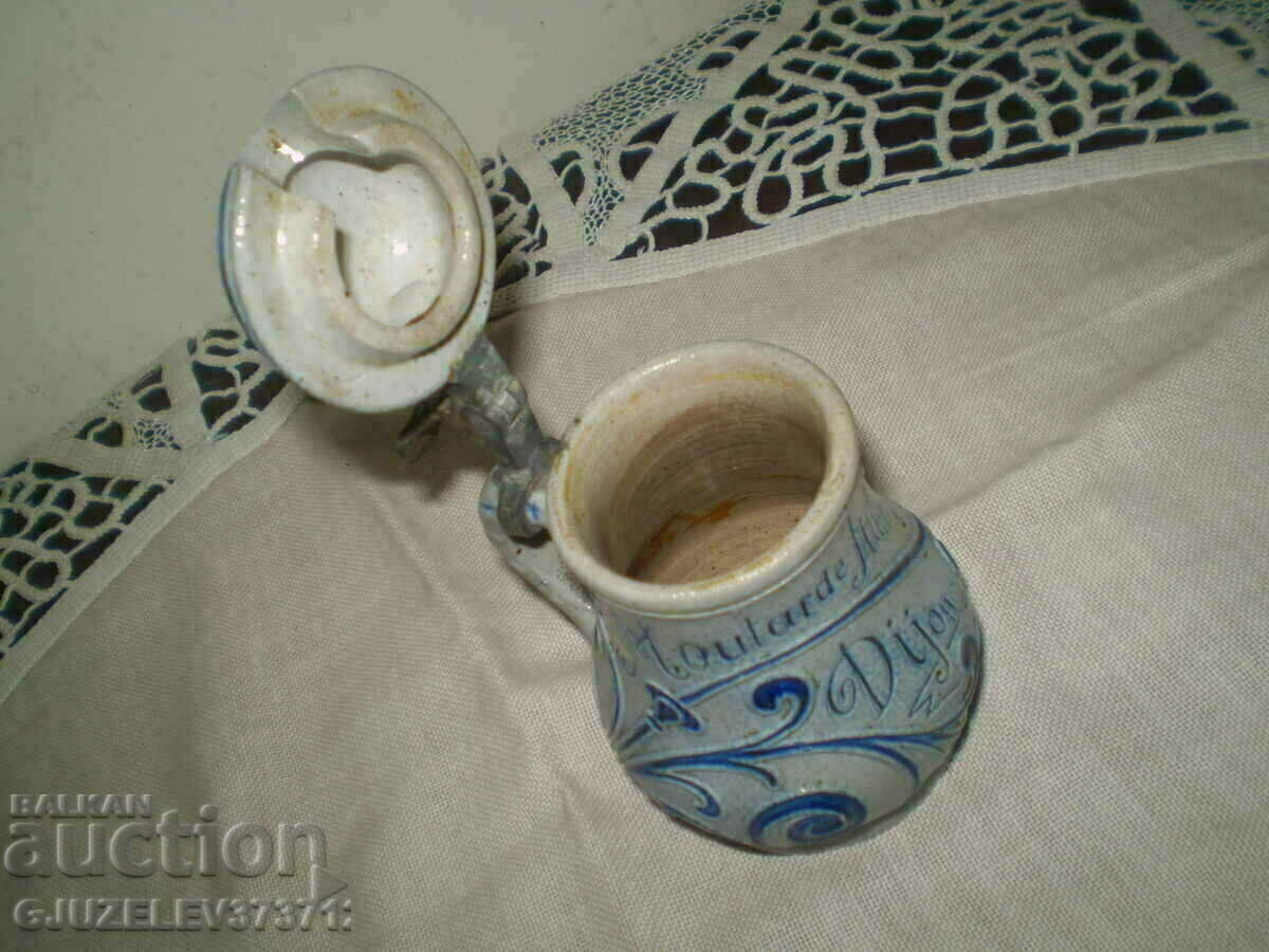 Γερμανία Παλαιά κεραμική κανάτα γάλακτος - 7 Γερμανία Παλαιά κεραμική κανάτα γάλακτος - 7