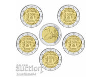 5 x 2 Евро Германия 2013