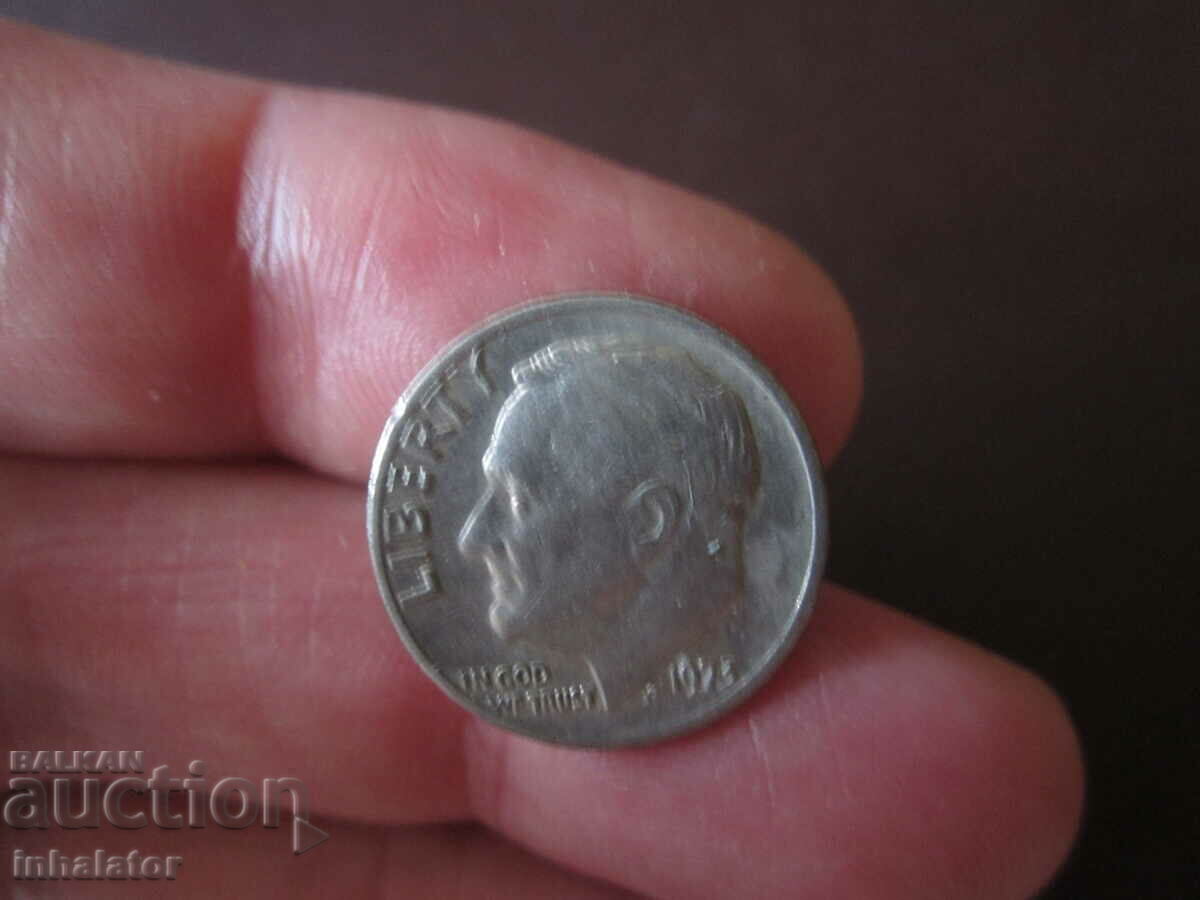1973 год 10 цента САЩ